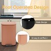 BestMassage Trash Can 13 Gallon/50L Stainless Steel Garbage Can with Removable Inner Bucket Slow-Close Lid and Odor-Proof Bin - 3 of 4