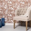Tropical Palm Peel & Stick Wallpaper Brown - Threshold™: Removable Vinyl, Botanical Leaf Pattern, Self-Adhesive, 27.5 Sq Ft Coverage - 2 of 4