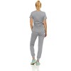 MediChic Scrubs for Women's V-Neck Scrub Set with Six Pocket Ribbed Cargo Jogger Pants with 4-Way Stretch - 2 of 4