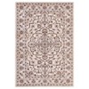 Modern Washable Area Rug for Living Room, Floral Print Floor Rug with Non Slip Backing, Low Pile Stain Resistant Indoor Carpet for Dorm - 3 of 4