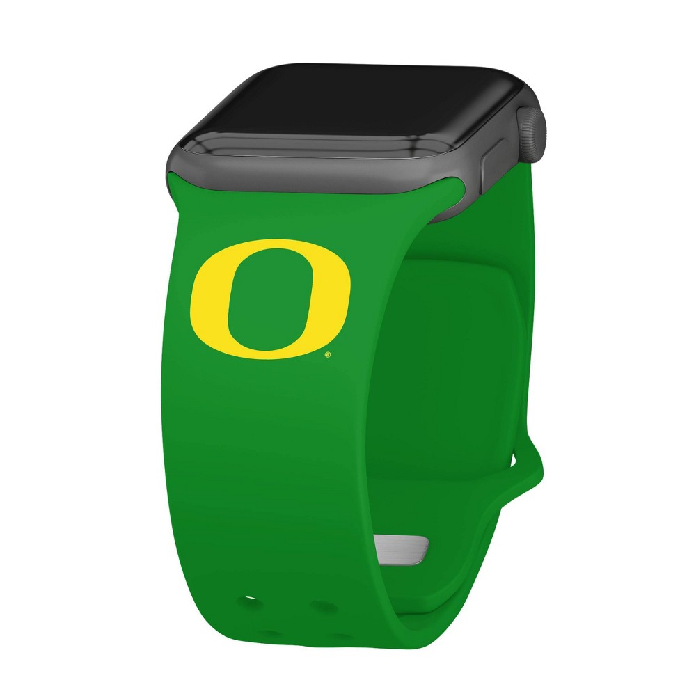 Photos - Watch Strap NCAA Oregon Ducks Silicone Apple Watch Band 42/44/45/49mm