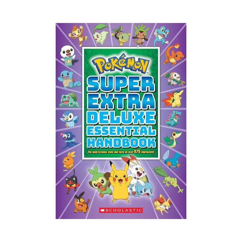 Super Extra Deluxe Essential Handbook (Pok&#233;mon) - by  Scholastic (Paperback), 1 of 2