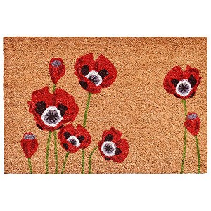 Calloway Mills 104032436 Red Poppies Doormat - 1 of 4