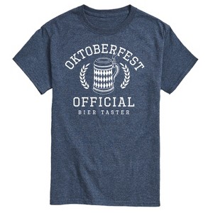 Men's - Instant Message - Oktoberfest Official Bier Taster Short Sleeve Graphic T-Shirt - 1 of 4