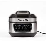 PowerXL Grill Air Fryer Combo - Silver