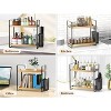 Attop Bathroom Counter Organizer with Basket, Bathroom Organizers and Storage,Skincare Organizers - 4 of 4