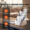 VEVOR Acrylic Brochure Holder 8.5 x 11 inch, 4-Tier Clear Acrylic Literature Display Stand, Plastic Literature Organizer Flyer Stand - 3 of 4