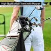 Birdie Golf: Magnetic Golf Towel, Black | Premium Microfiber Towel - 2 of 4