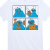 Boys' - Sesame Street - Cookie Monster Grid Short Sleeve Graphic T-Shirt - 2 of 4