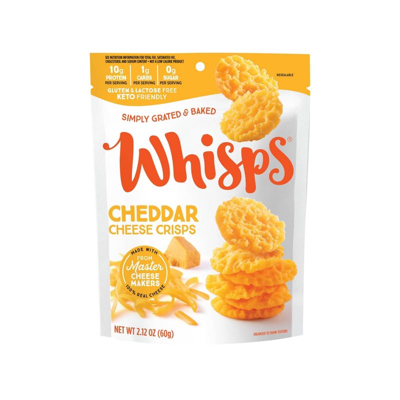 Whisps Cheddar Cheese Crisps, 1 of 11