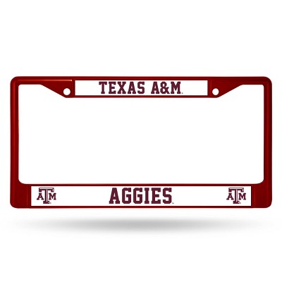 NCAA Texas A&M Aggies Colored Chrome Frame