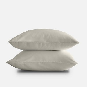 DOZ Bamboo Viscose Pillowcase Set, Organically Grown Bamboo, Buttery Soft, Cooling, High GSM - 1 of 4