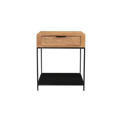 Ariam Side Table Natural - Alder Bay