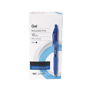MyOfficeInnovations AURA GEL RT FINE 0.5MM BLUE 12 2321360