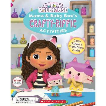 Mama & Baby Box's Crafty-Riffic Activities (Gabby's Dollhouse) - by  Jesse Tyler (Paperback)