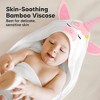 KeaBabies Cuddle Baby Hooded Towel, Organic Baby Bath Towel, Hooded Baby Towels, Baby Beach Towel for Newborn, Kids - 3 of 4