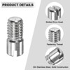 Unique Bargains Stainless Steel Durable Multipurpose Use Dowel Pins - 2 of 4