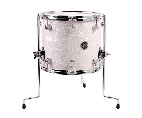 DW Performance Series Floor Tom White Marine 14 x 12 in.
