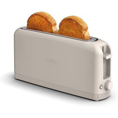 2 Slice Slim Toaster, Fits-anywhere™ Kitchenware, 6 Setting Shade Control with Reheat & Cancel Buttons