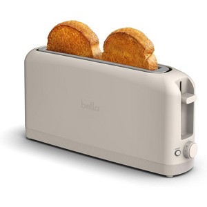 2 Slice Slim Toaster, Fits-anywhere™ Kitchenware, 6 Setting Shade Control with Reheat & Cancel Buttons - 1 of 4