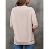 Sweatshirt For Women Lightweight Spring Holiday MALIBU Letter Graphic Crewneck Long Sleeve Pullover Sweatshirt - 4 of 4