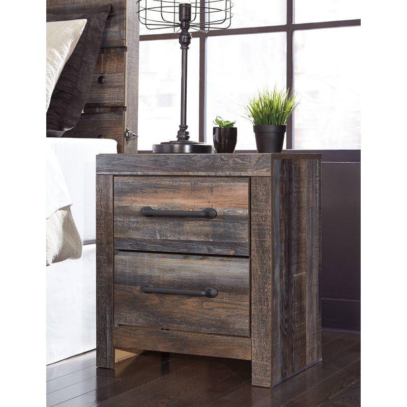 Drystan Two Drawer Nightstand - Signature Design by Ashley, 3 of 6