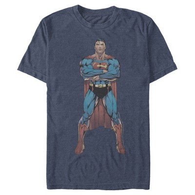 Men's Superman Bold Hero Pose T-Shirt