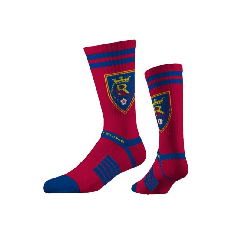 MLS Real Salt Lake Premium Knit Crew Socks, 1 of 4