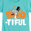 Girls' - SpongeBob SquarePants - Boo-tiful Fitted Short Sleeve Graphic T-Shirt - 2 of 4