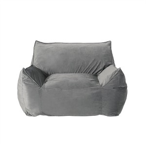 XINGHANZHENXUAN Bean Bag Chair with Armrests, Machine-Washable & Ultra-Plush Foam Filled - 1 of 4