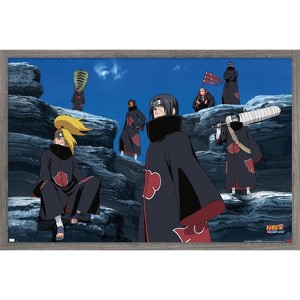 Trends International Naruto Shippuden - Akatsuki Framed Wall Poster Prints - 1 of 4