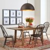 Rennnsan Therryn 19" W 1 - Light Gold Foiled Distressed Metal Modern Dimmable Oversize Flush Mount in Dark Brown - 4 of 4