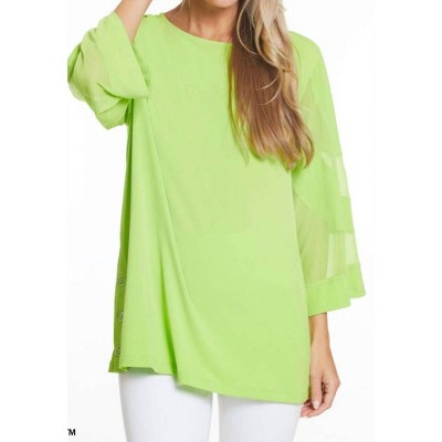 Women's Color Block Knit and Mesh Top - Multiples