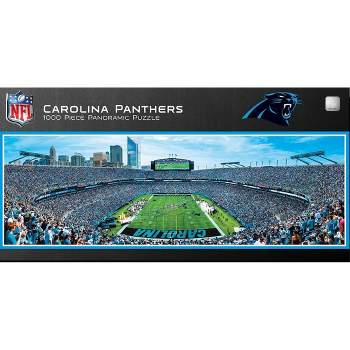 NFL Carolina Panthers 1000pc Pano Puzzle Game