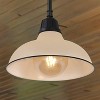 JONATHAN Y Jasper Farmhouse Industrial Indoor/Outdoor Iron LED Pendant - 2 of 4