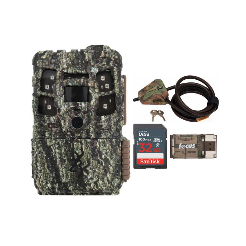 Browning Defender Pro Scout MAX Trail Camera with Locking Cable Bundle, 1 of 4