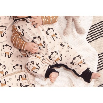 Girl Funky Monkey Hooded Romper - Tesa Babe