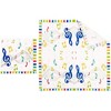 Juvale Music Party Supplies (Serves 24) Knives, Spoons, Forks, Paper Plates, Napkins, Cups - 3 of 4