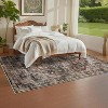 Vintage Washable Low Pile Rug: Stain Resistant Non-Slip Area Carpet for Living Room, Dining Room, Bedroom - 3 of 4