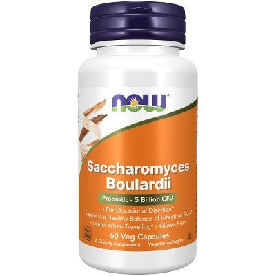 Saccharomyces Boulardii by Now Foods  -  60 VegCap