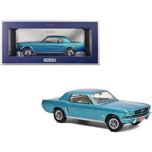 1965 Ford Mustang Hardtop Coupe Turquoise Metallic With White