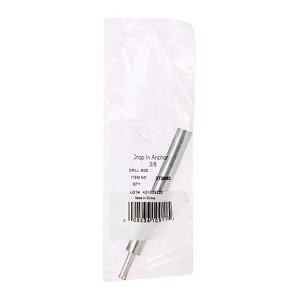 Hillman 3/8 in. D X 0 in. L Steel Round Head Setting Tool Drop-In Anchor 1 pk - 1 of 1