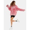 EXLURA Womens Oversized Graphic Leopard Print Long Sleeve Sweaters Chunky Knit Pullover Tops Fall Winter Sweater - 4 of 4
