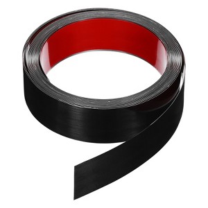 Unique Bargains Self-Adhesive Stainless Steel Mirror Finish Peel and Stick Wall Trim - 1 of 4