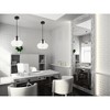 Elegant Lighting Destry 1 Light Brass Pendant With Clear Glass - 2 of 4