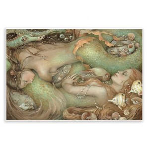 Stupell Industries Two Mermaids Underwater, 15" x 10" - 1 of 4