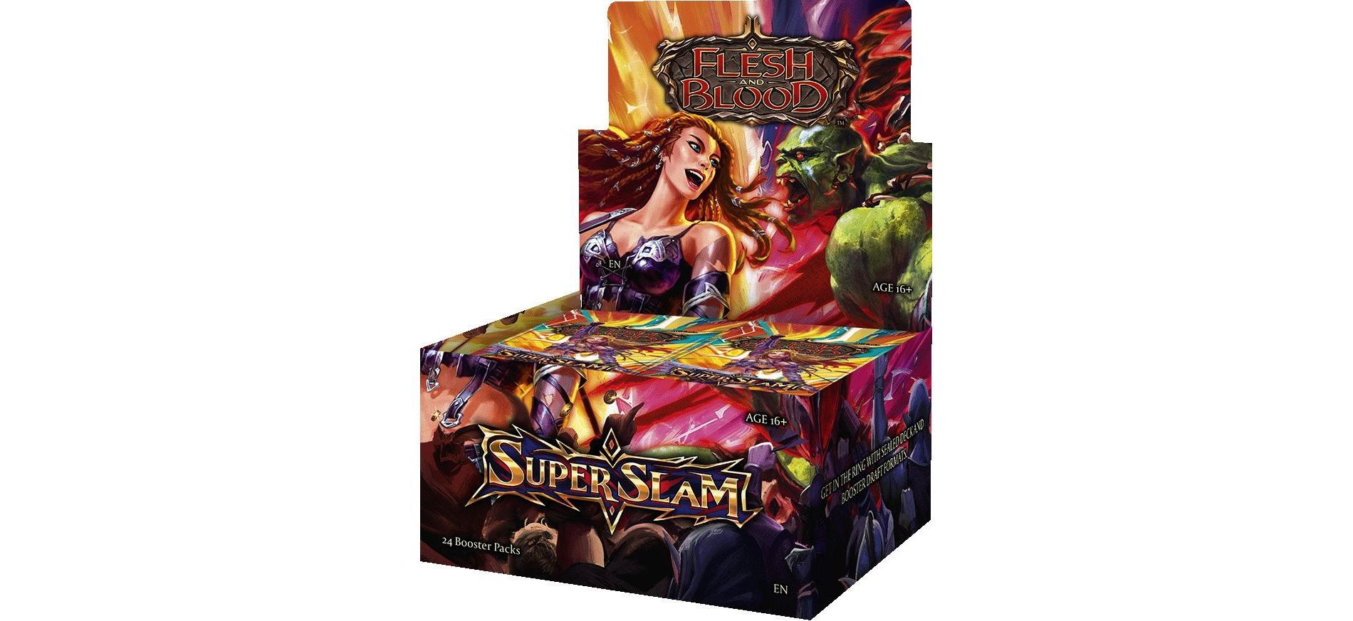 Legend Story Studios Flesh & Blood TCG: Super Slam Booster Box - 24 Packs