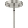Progress Lighting, Cornett Collection, 6-Light Chandelier, Brushed Nickel, Metal Reflector Shades - 3 of 3