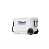 Coleman 316 62qt Wheeled Cooler with Sun Protection - Marine White - 2 of 4