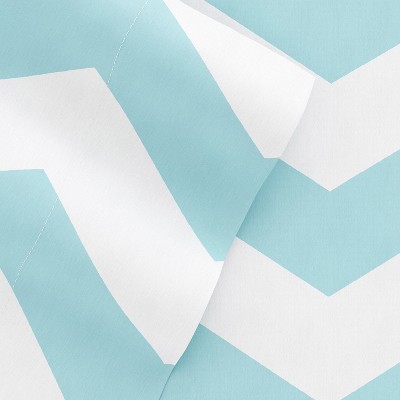 Turquoise Floral Kids Unisex Cotton Microfiber Sheet Set